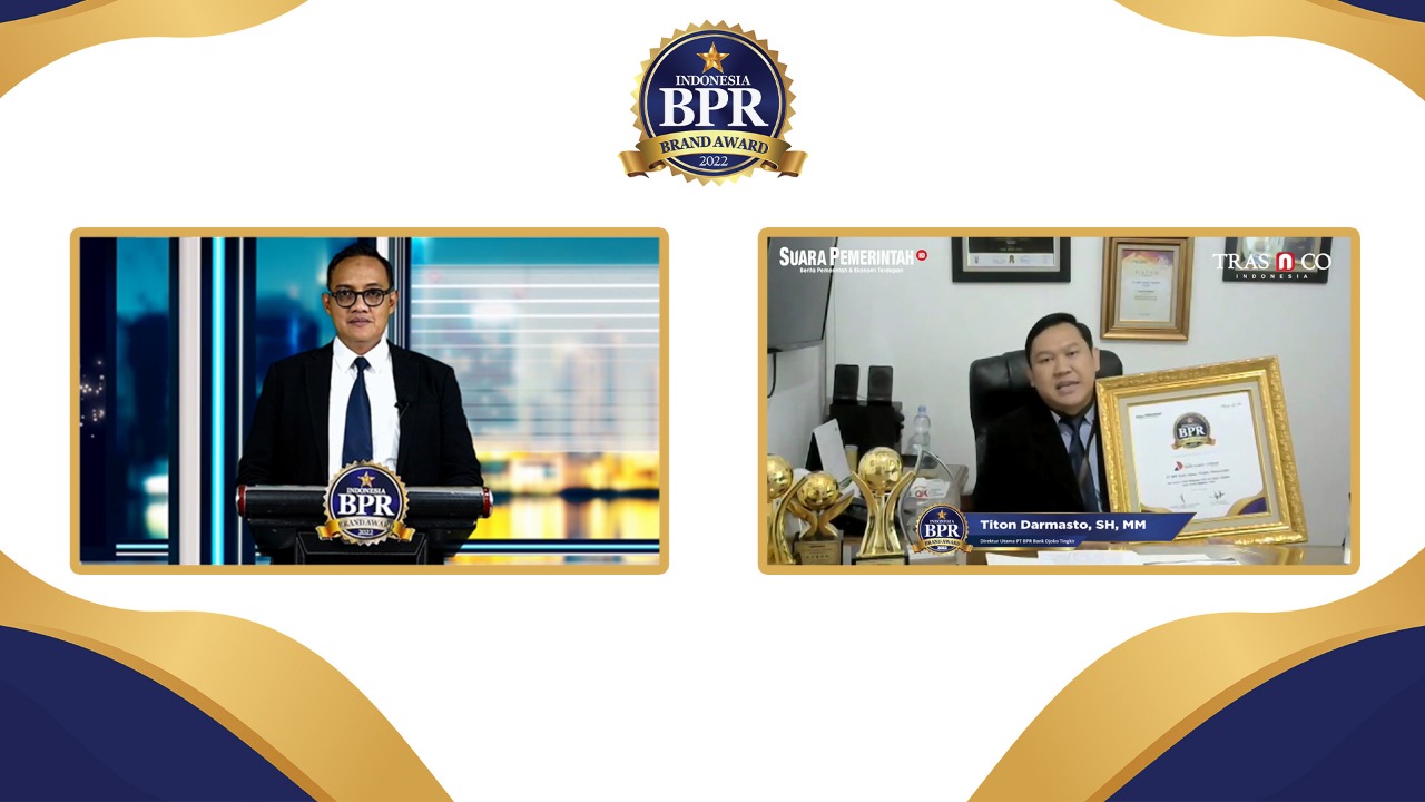 BPR Djoko Tingkir Berhasil Meraih Indonesia BPR Brand Award 2022